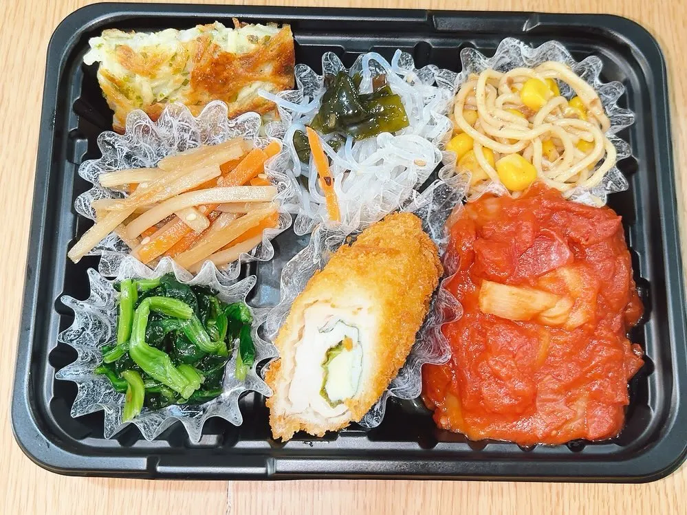 今日の日替り弁当とおかず