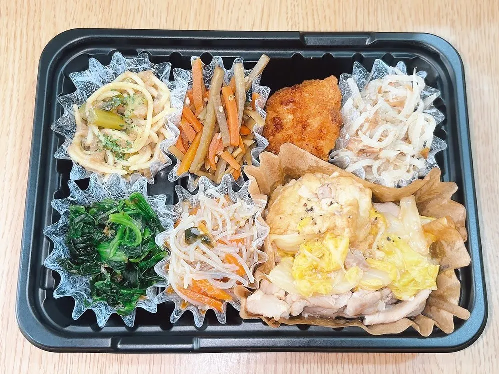 今日の日替り弁当とおかず