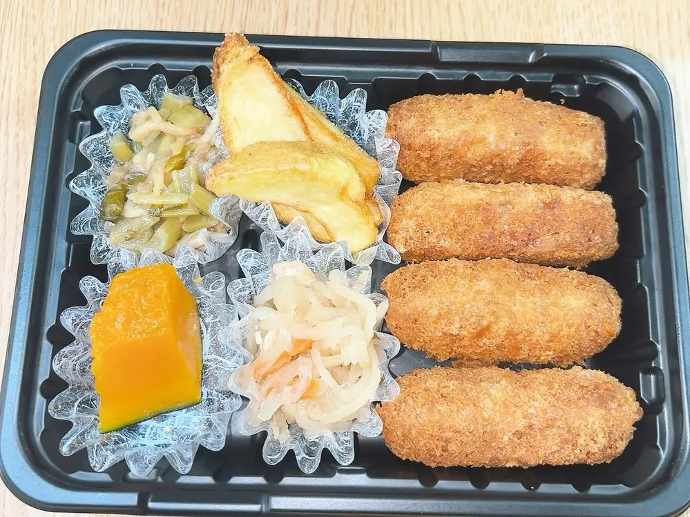 今日の日替り弁当とおかず